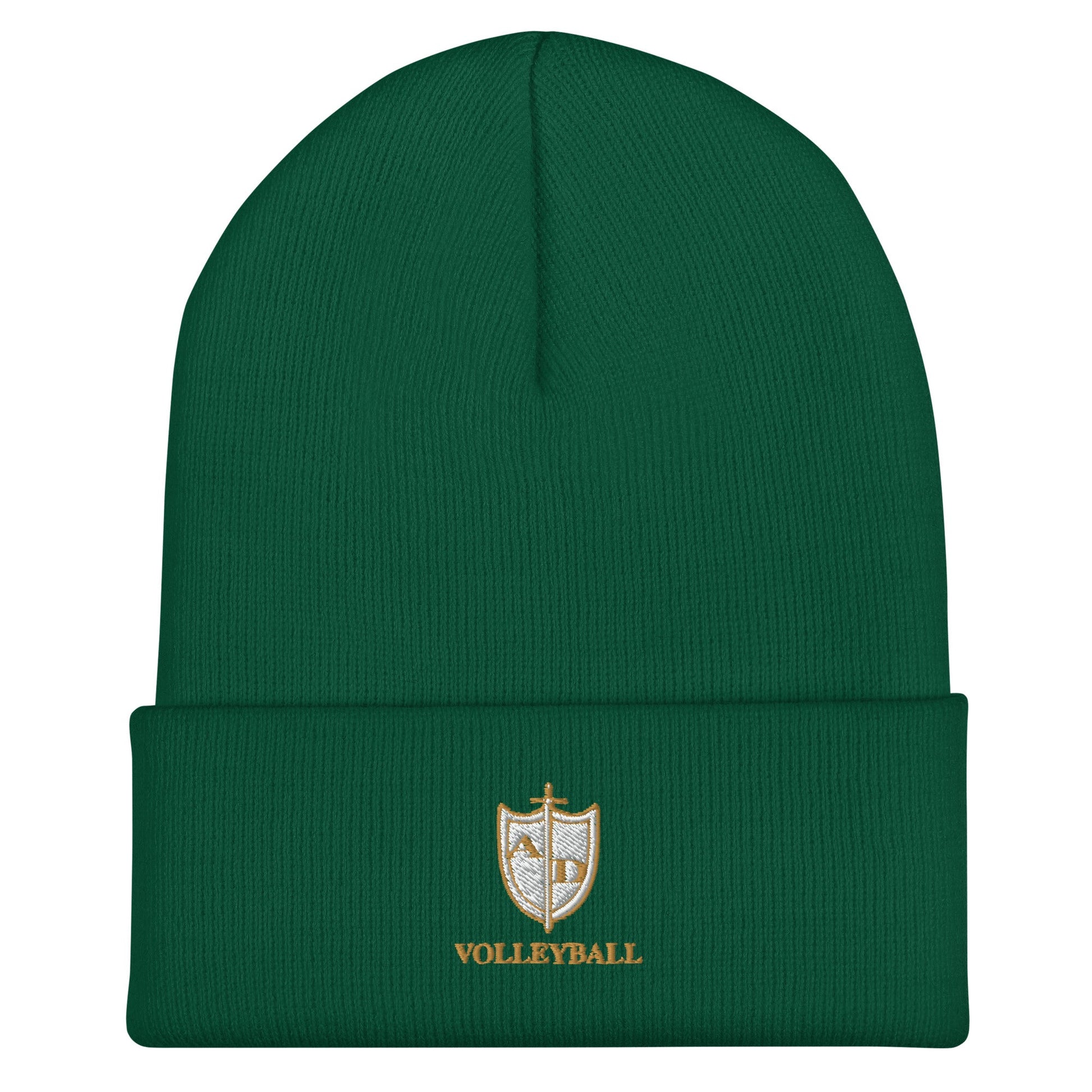 Cuffed Beanie | Arma Dei Academy Volleyball | Shield Logo