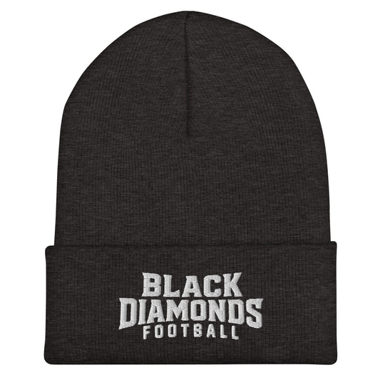 Cuffed Beanie | Ashland Black Diamonds | Badge Logo