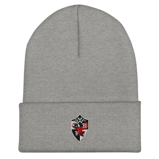 Cuffed Beanie | Bard College Rugby Football Club | Raptor Logo