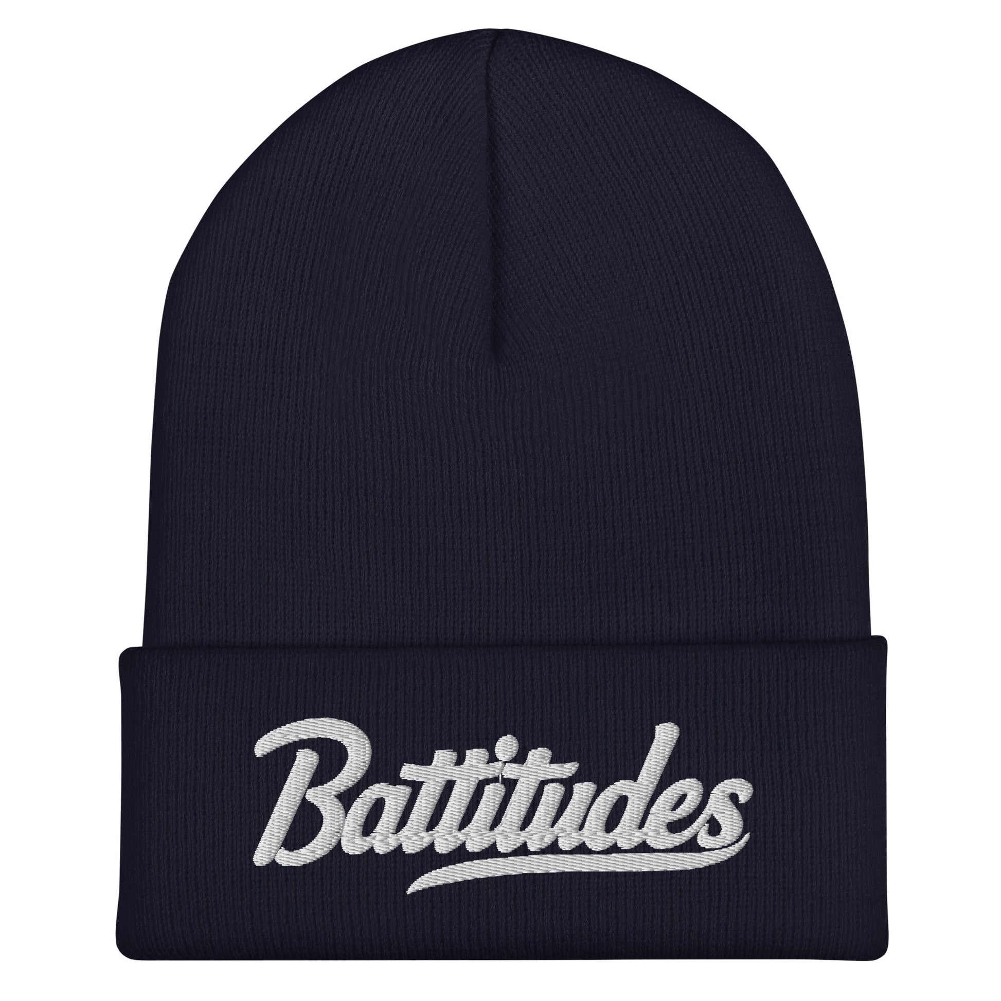 Cuffed Beanie | Battitudes | Script Logo