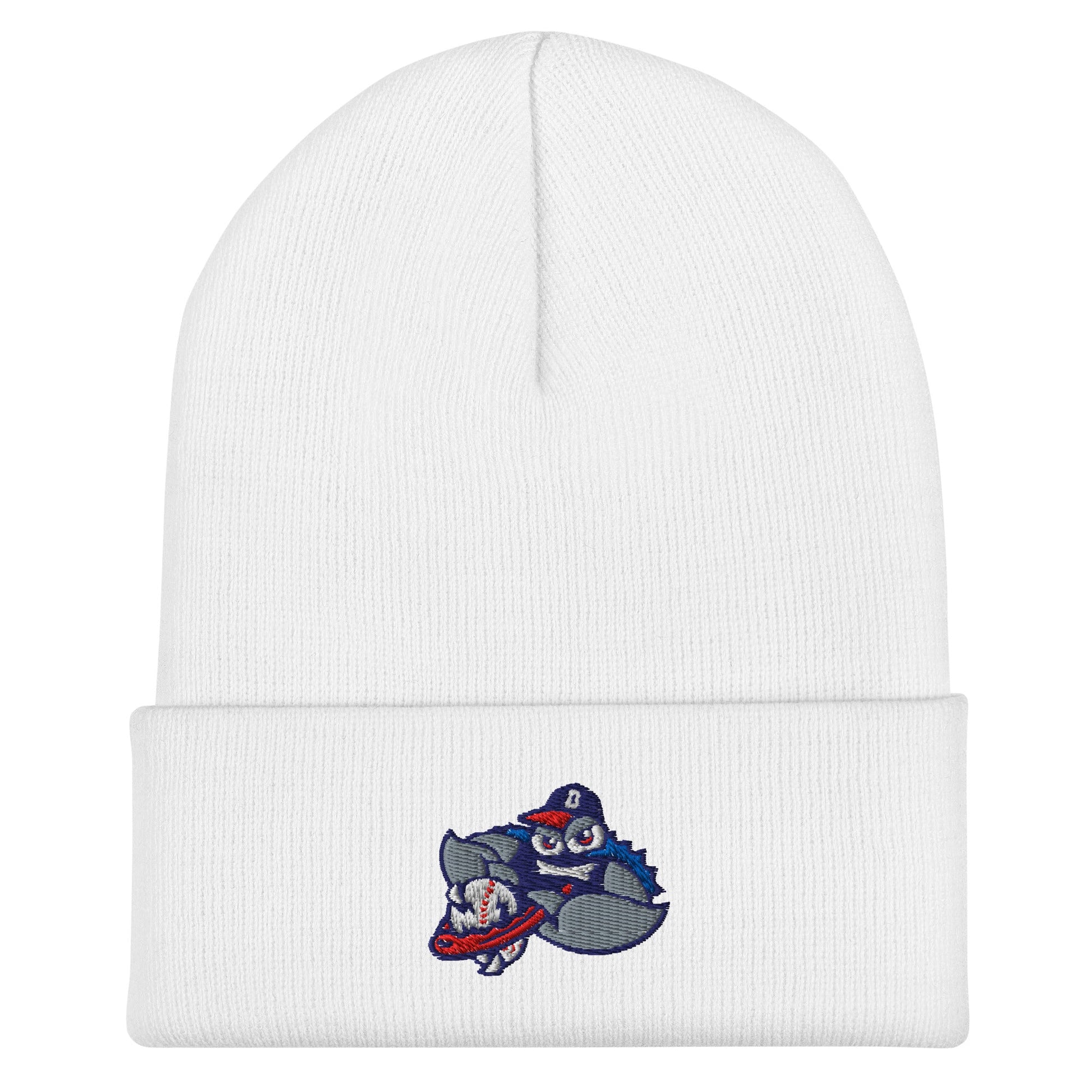 Cuffed Beanie | Bellport BlueClaws | Strike Emblem Logo