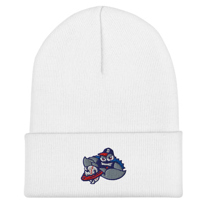 Cuffed Beanie | Bellport BlueClaws | Strike Emblem Logo