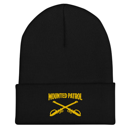 Cuffed Beanie | Metro Nashville Police Department Horse Mounted Patrol | Sabres Logo
