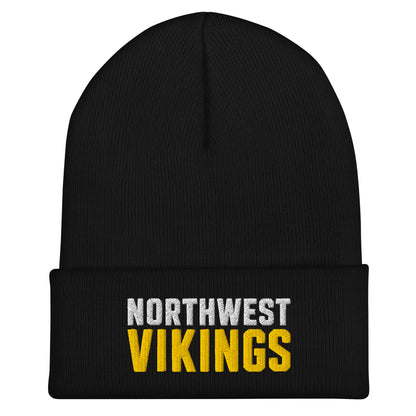 Cuffed Beanie | Northwest High School | Vikings Logo