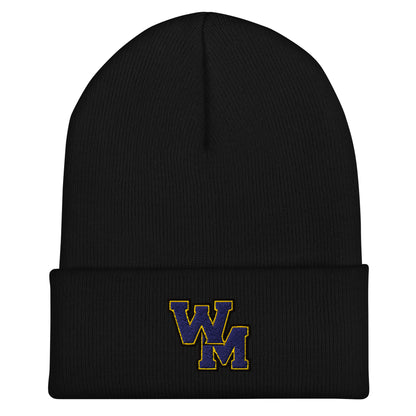 Cuffed Beanie | West Memphis Community Christian College Gators | WM-Mark Logo