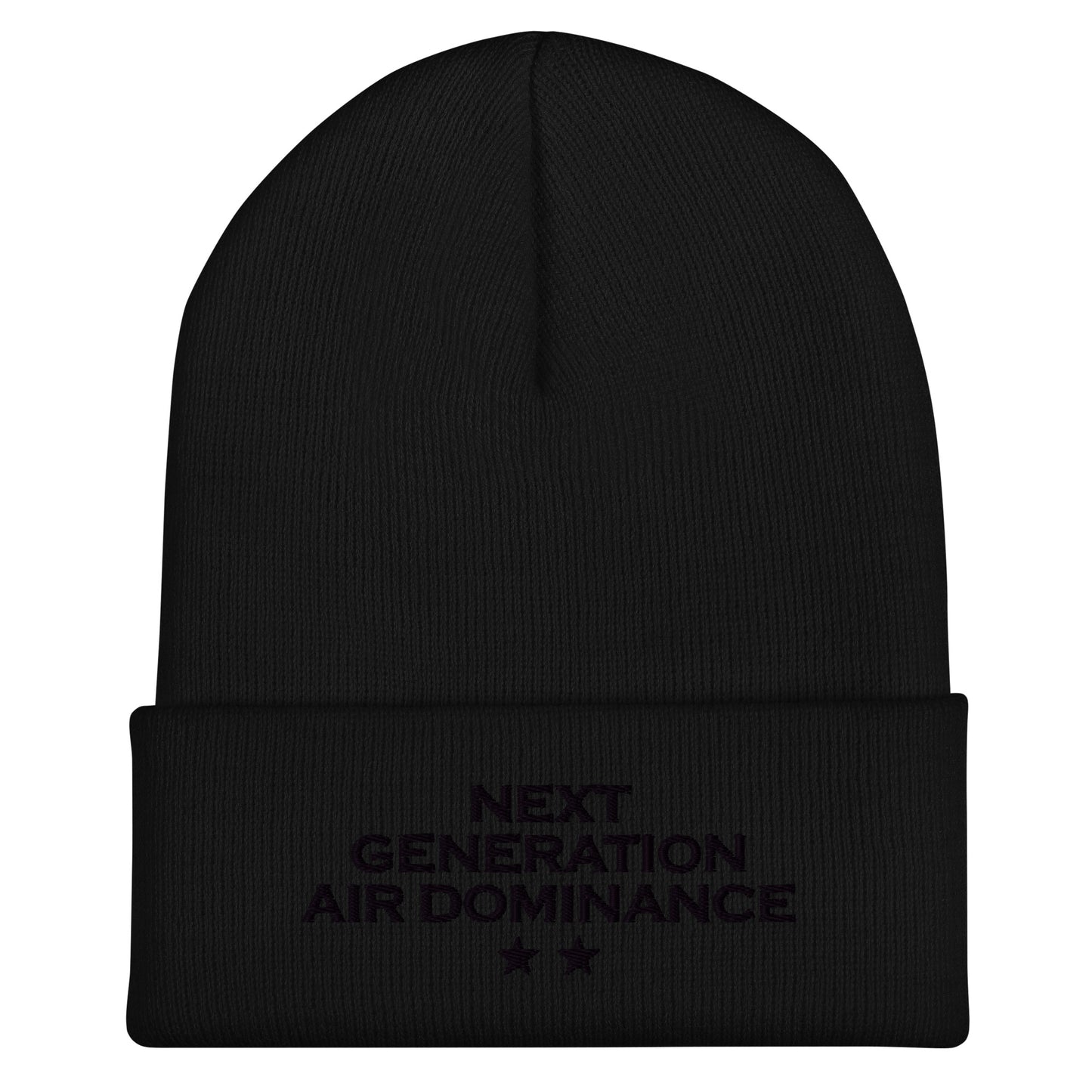 Cuffed Beanie | Next Generation Air Dominance | Modern Script Logo