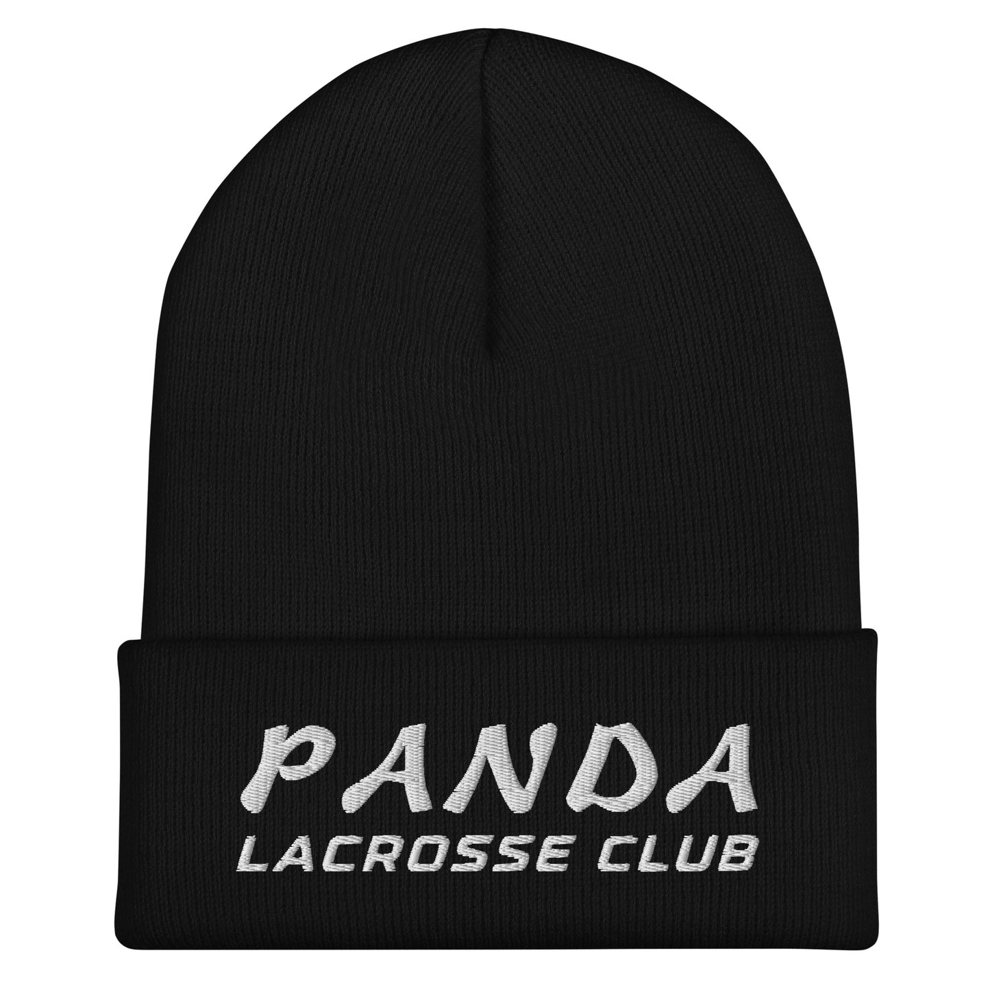 Cuffed Beanie | Panda Lacrosse Club | Crest Logo