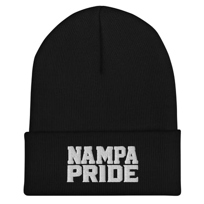 Cuffed Beanie | Nampa Pride | Letter Mark Logo