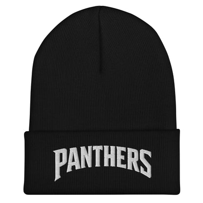 Cuffed Beanie | Central Falls Panthers | Script Logo