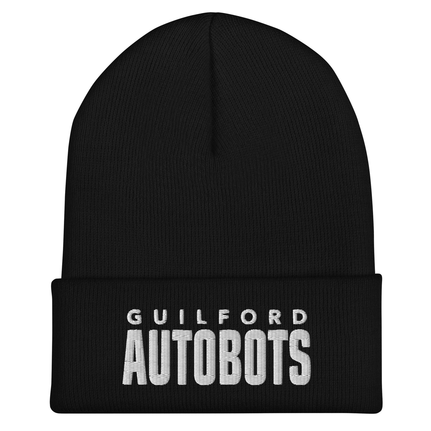 Cuffed Beanie | Guilford Autobots | Modern Script Logo