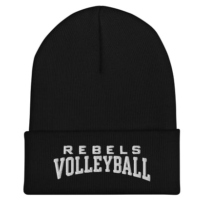 Cuffed Beanie | Rebels Volleyball Club | Modern Script Logo