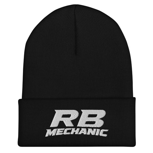 Cuffed Beanie | RB Mechanic | Lettermark Logo