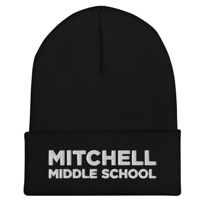 Cuffed Beanie | Mitchell Middle School Softball | Crest Logo