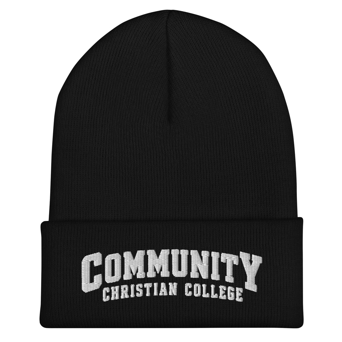 Cuffed Beanie | Community Christian College | Vanguard Athletic Logo