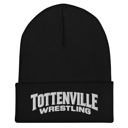 Cuffed Beanie | Tottenville wrestling club | Vanguard Logo