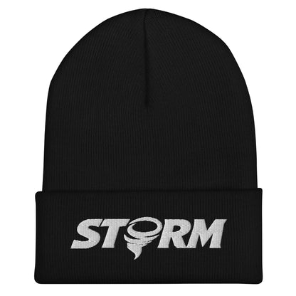 Cuffed Beanie | Storm Baseball Team | Lettermark Logo