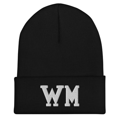 Cuffed Beanie | West Milford Indoor Track & Field Team | Emblem Logo