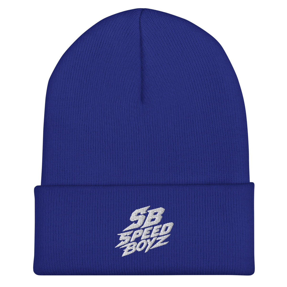 Cuffed Beanie | Blackout Boyz | SB Speed Crest Logo
