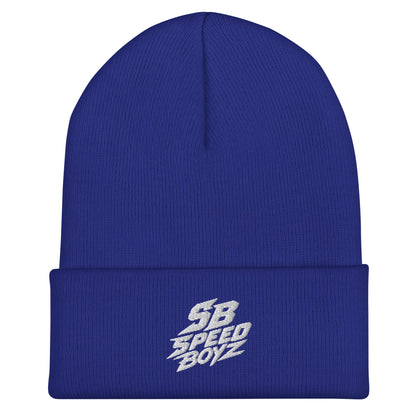 Cuffed Beanie | Blackout Boyz | SB Speed Crest Logo