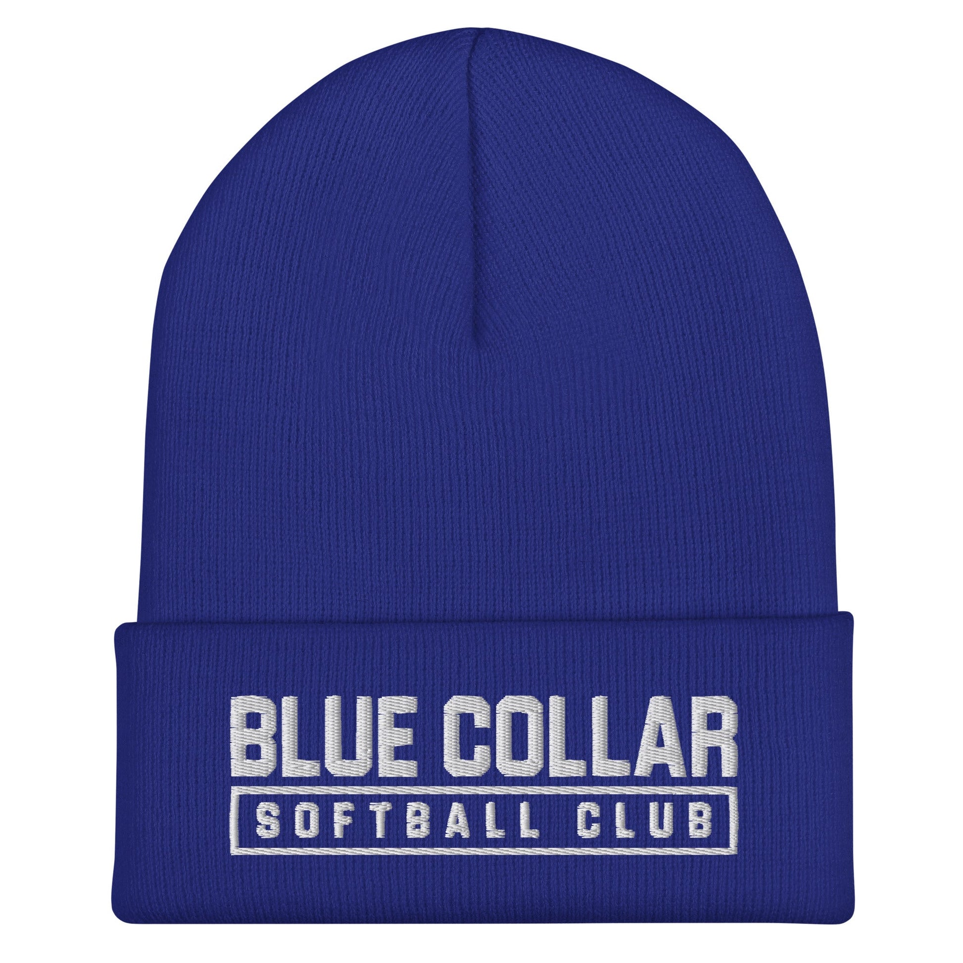 Cuffed Beanie | Blue Collar Softball 2034 | Vanguard Logo