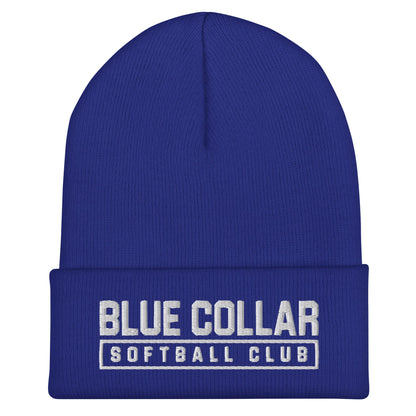 Cuffed Beanie | Blue Collar Softball 2034 | Vanguard Logo