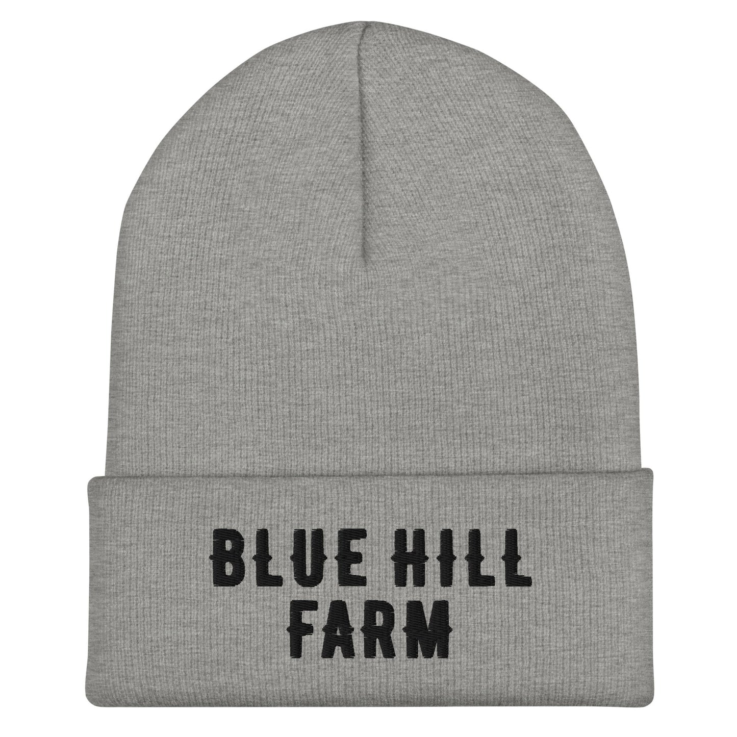 Cuffed Beanie | Blue Hill Farm | Crest Logo