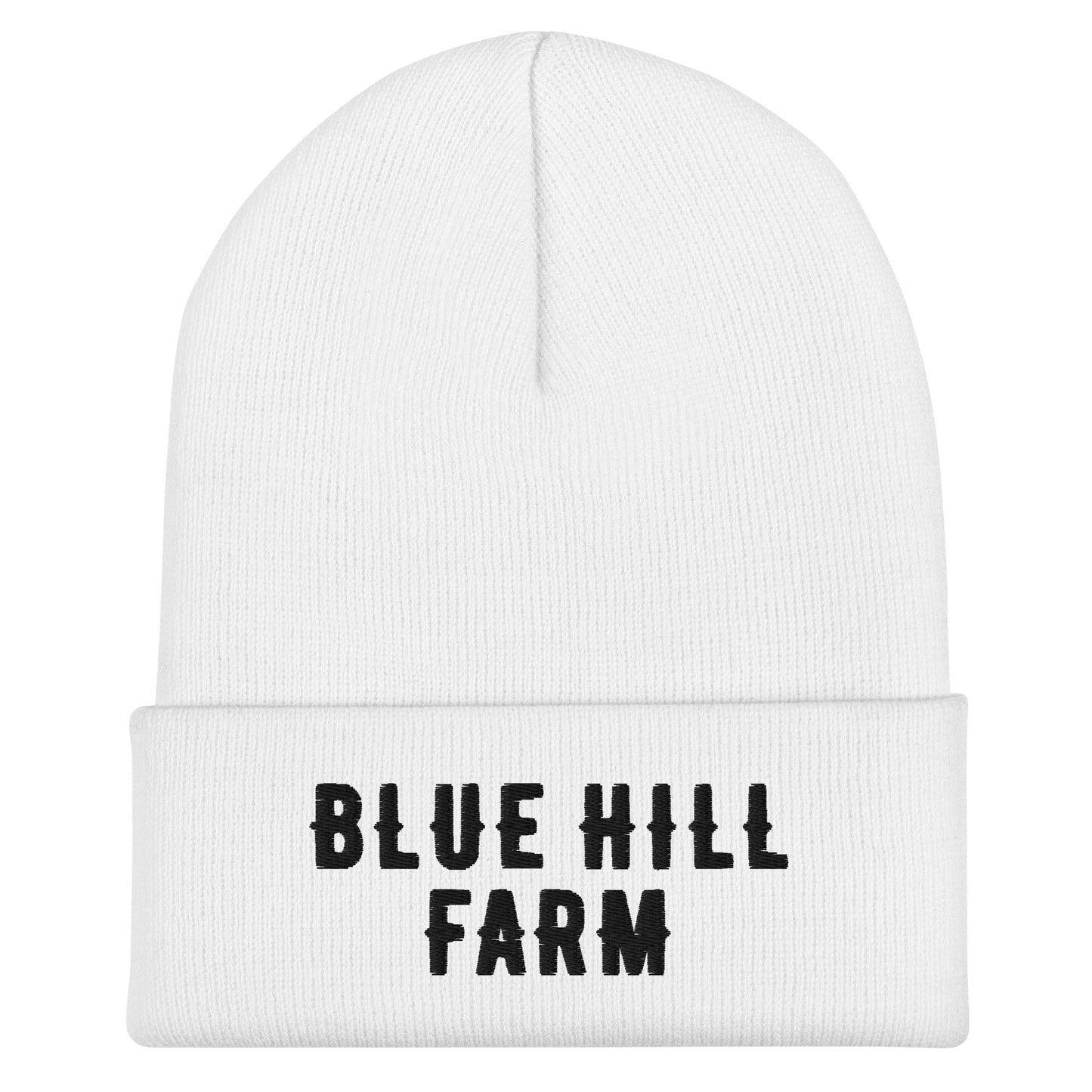Cuffed Beanie | Blue Hill Farm | Crest Logo
