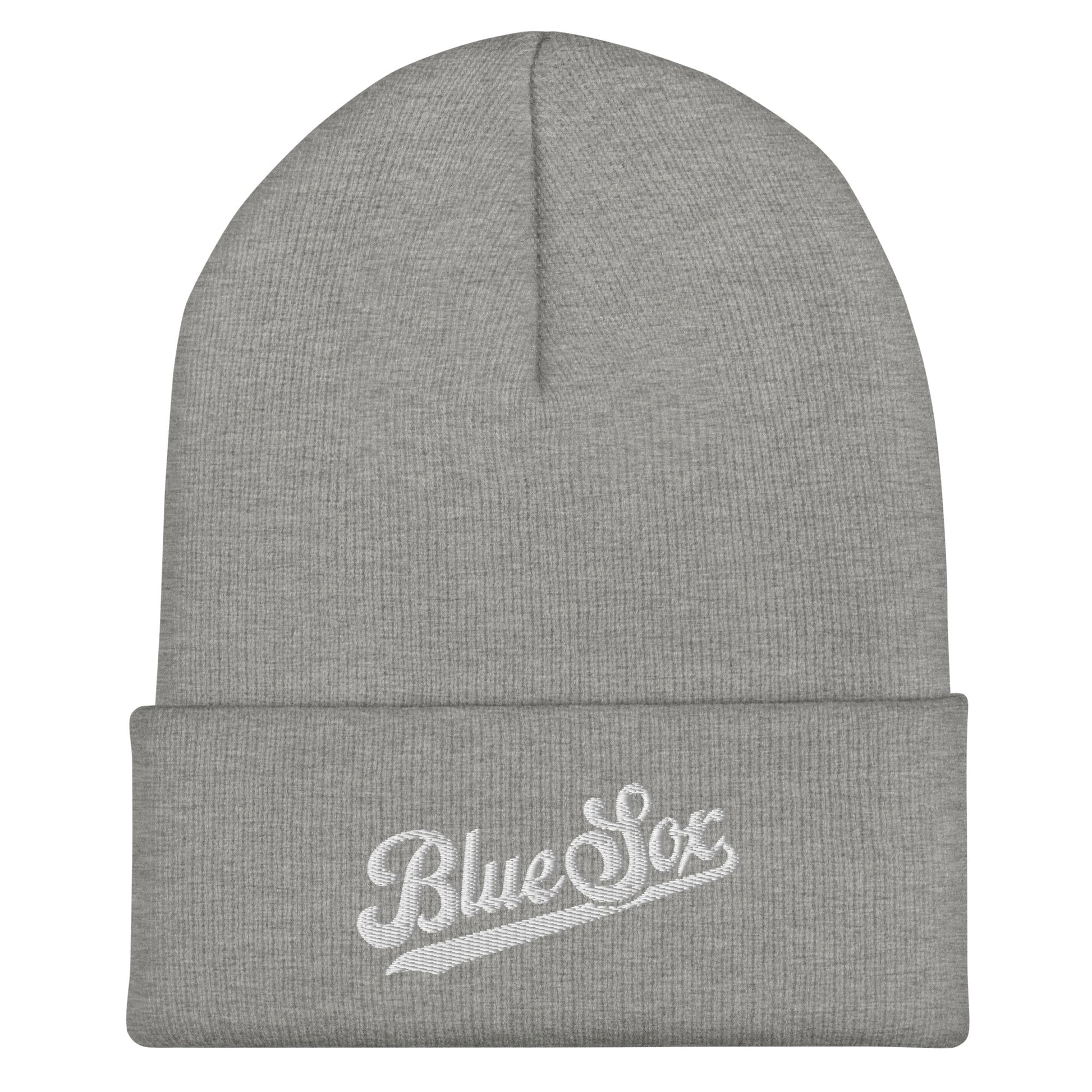 Cuffed Beanie | Blue Sox | Script Logo