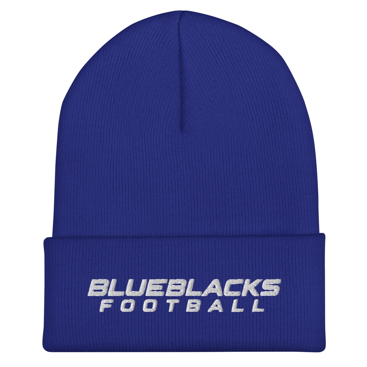 Cuffed Beanie | Blueblacks Football Club | Modern Script Logo