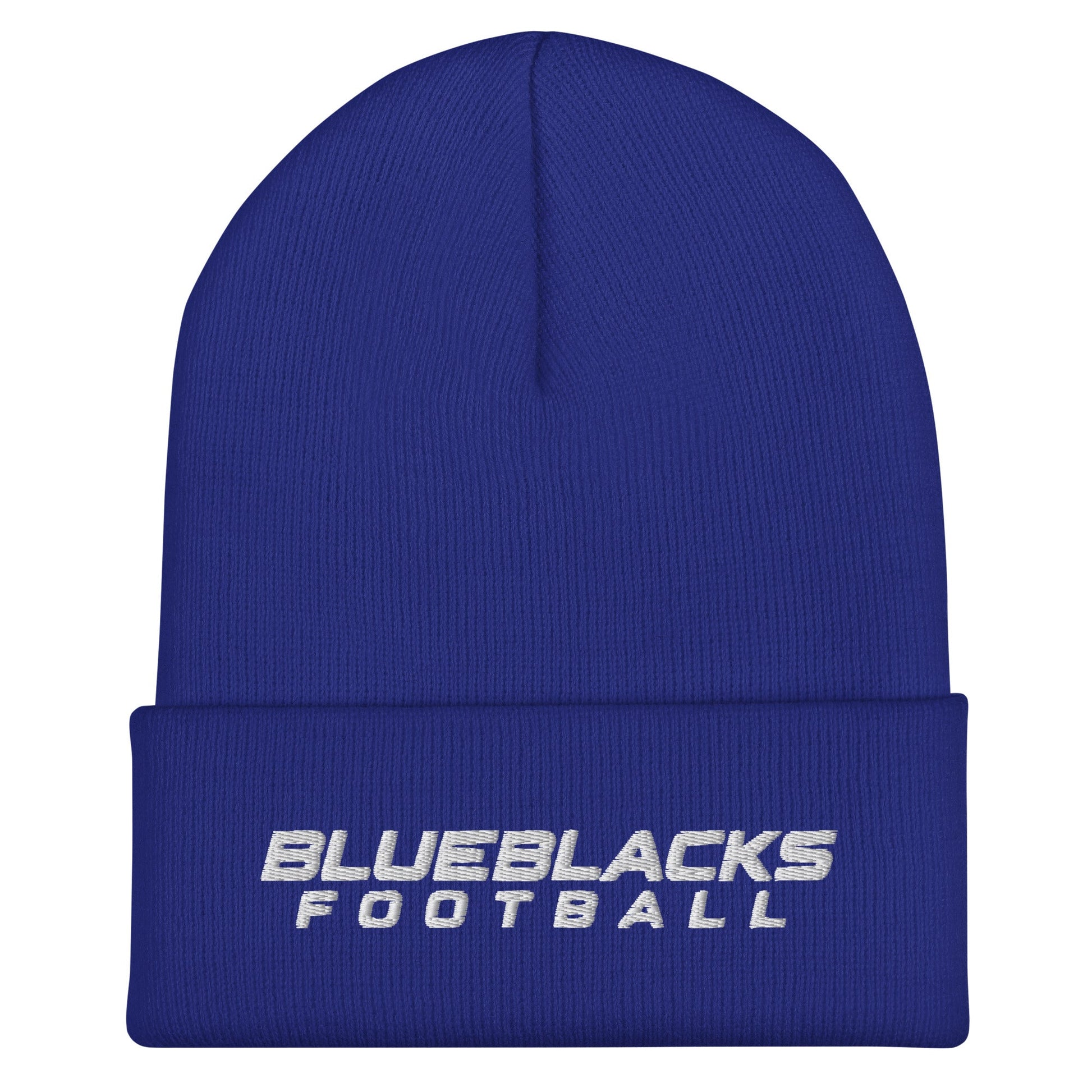 Cuffed Beanie | Blueblacks Football Club | Modern Script Logo