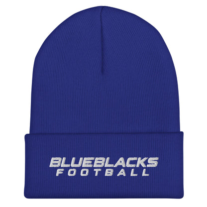 Cuffed Beanie | Blueblacks Football Club | Modern Script Logo