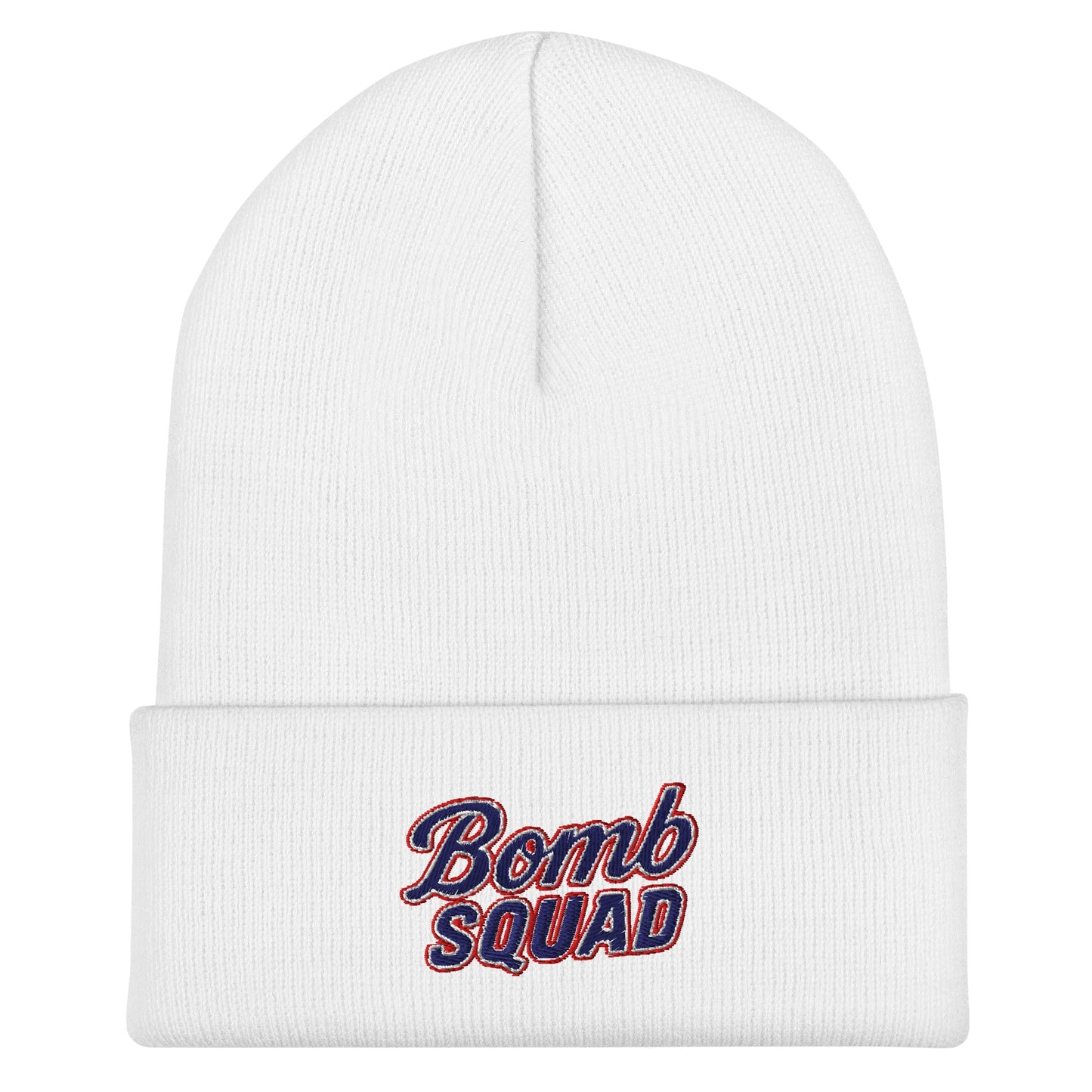 Cuffed Beanie | Bomb Squad Baseball | Script Logo