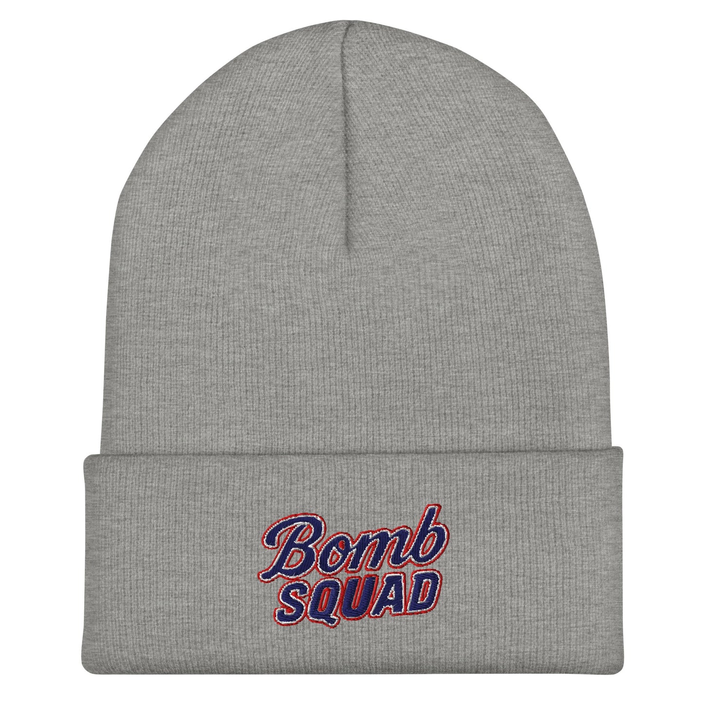 Cuffed Beanie | Bomb Squad Baseball | Script Logo