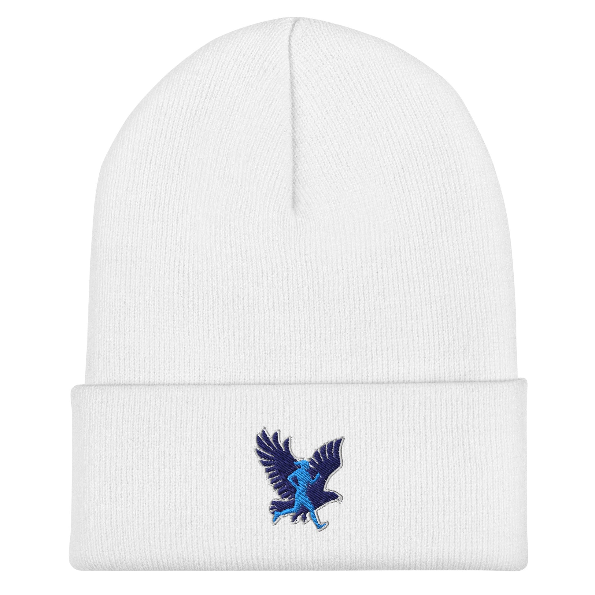 Cuffed Beanie | Bowdoinham Rebel Runners | Aerial Runner Emblem Logo