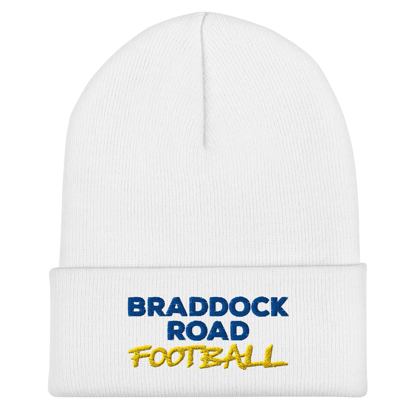 Cuffed Beanie | Braddock Road Football | Arch Athletics Logo