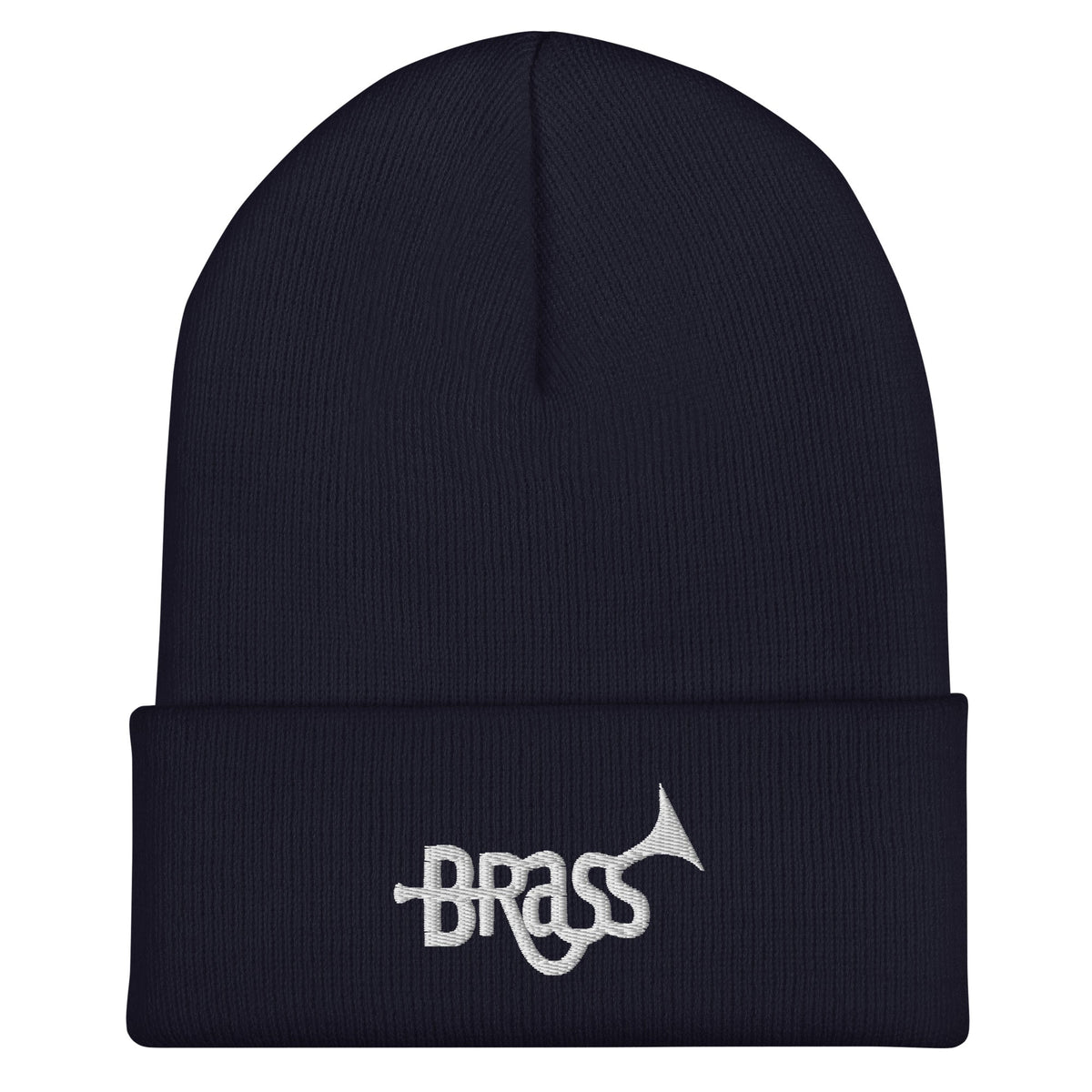 Cuffed Beanie | Brass Inc. | Script Logo