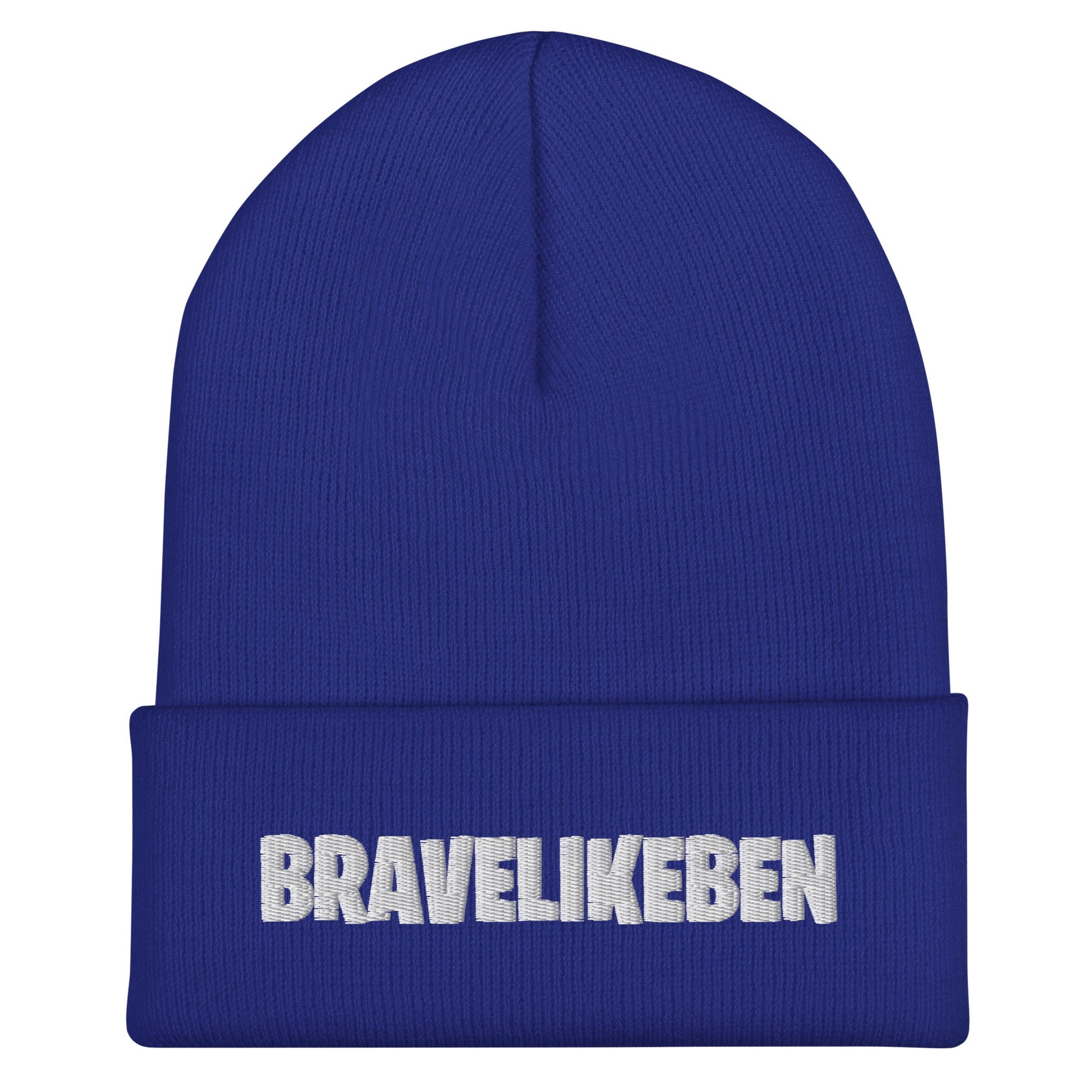Cuffed Beanie | Brave Like Ben | Wordmark Logo