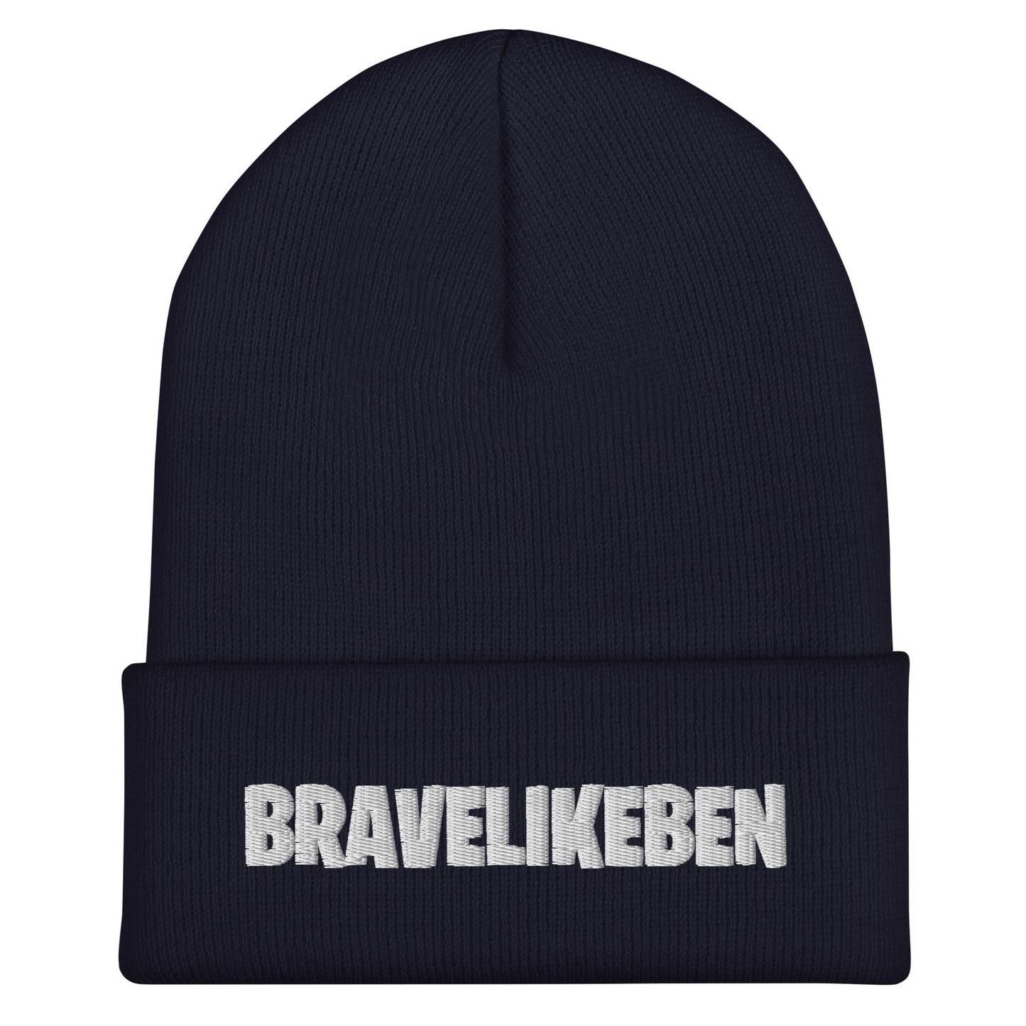 Cuffed Beanie | Brave Like Ben | Wordmark Logo