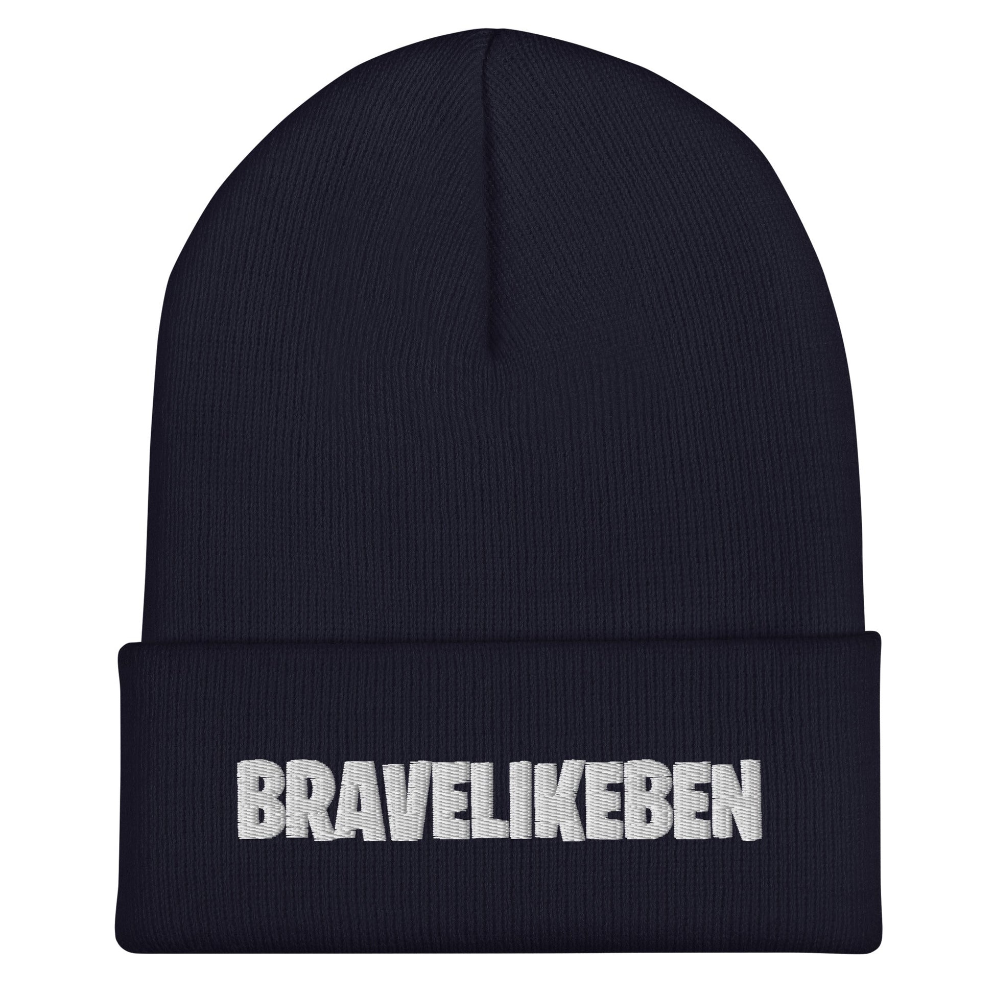 Cuffed Beanie | Brave Like Ben | Wordmark Logo