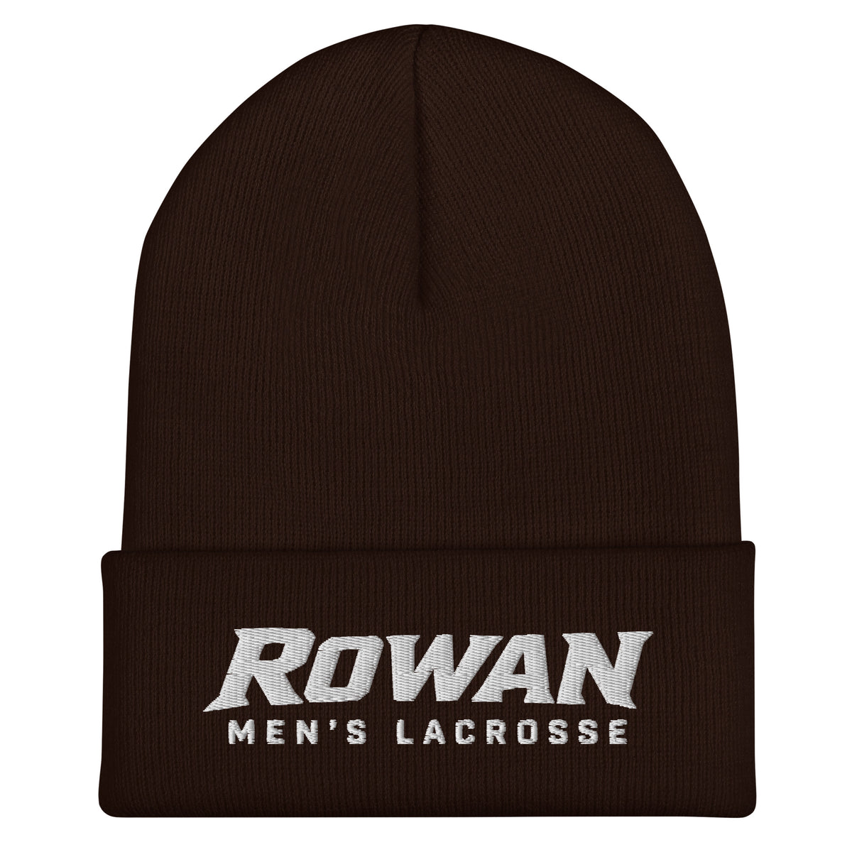 Cuffed Beanie | Rowan Men’s Lacrosse | Modern Script Logo