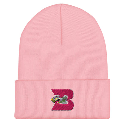 Cuffed Beanie | Buffalo Bomb Squad | Pink B