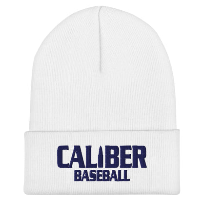 Cuffed Beanie | Caliber Baseball | Varsity Script Logo
