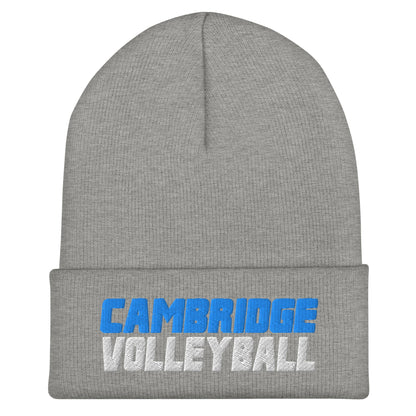 Cuffed Beanie | Cambridge Volleyball | Modern Logo