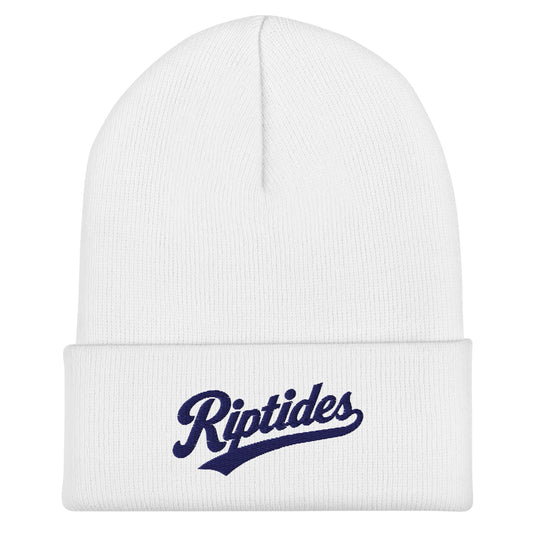 Cuffed Beanie | Cape Riptides Baseball | Modern Script Logo