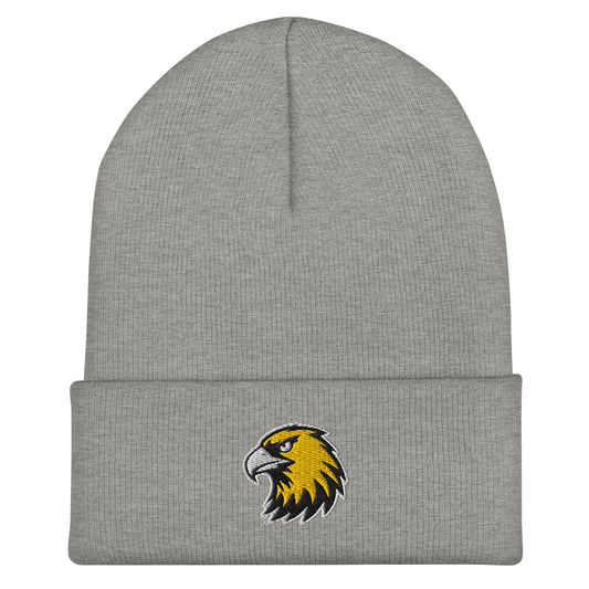 Cuffed Beanie | Cardinal Ohara Hawks | Gaze Icon Logo