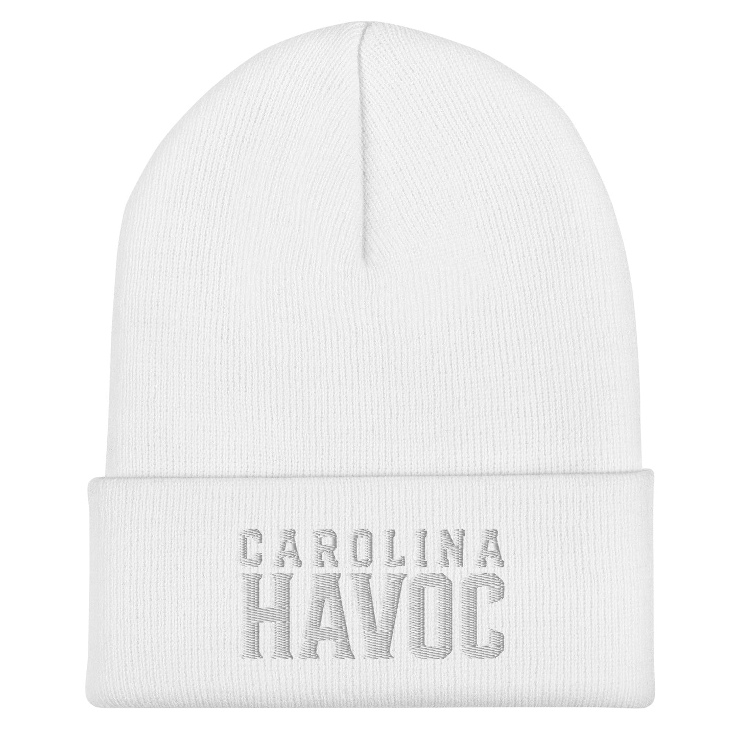 Cuffed Beanie | Carolina Havoc | Emblem Logo