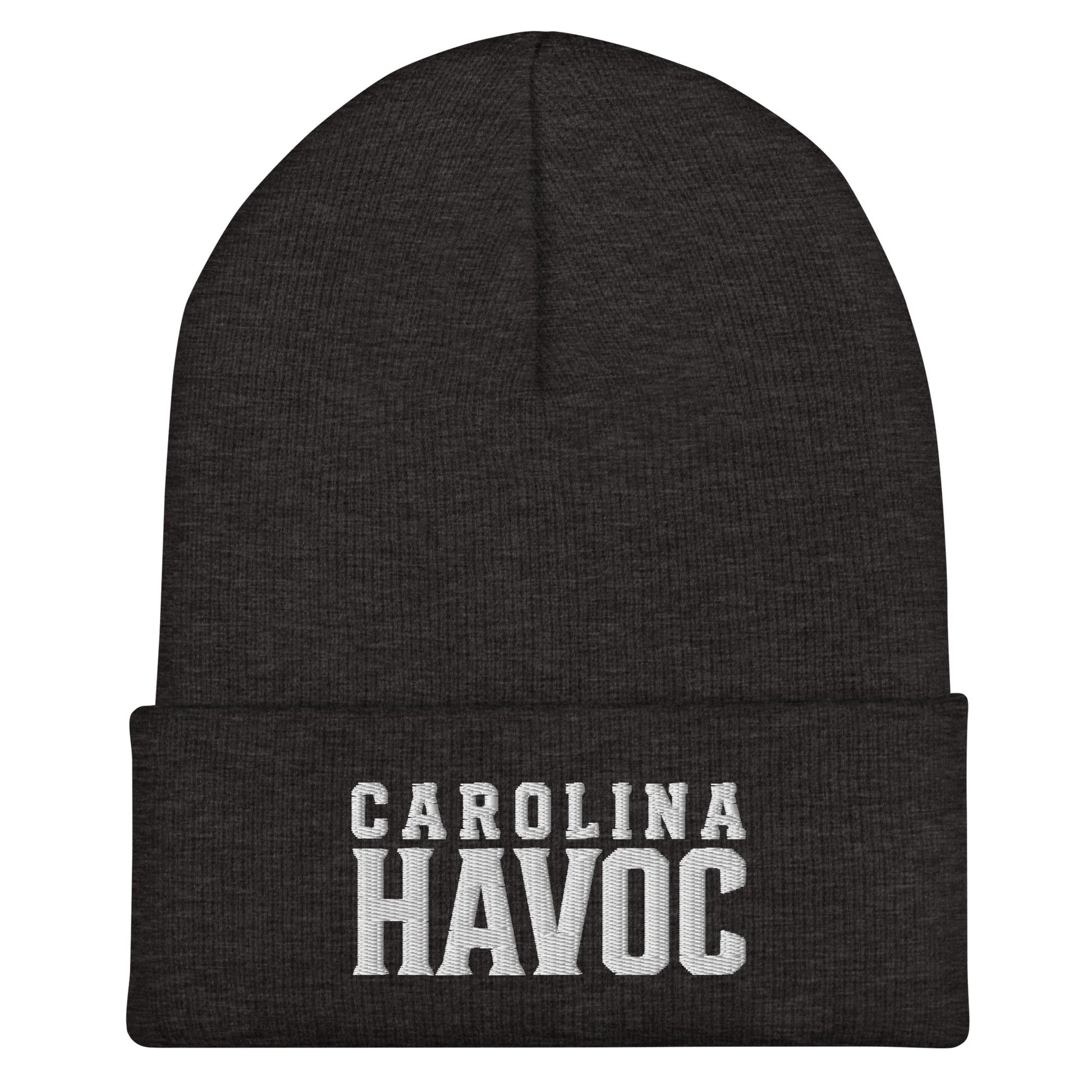 Cuffed Beanie | Carolina Havoc | Emblem Logo