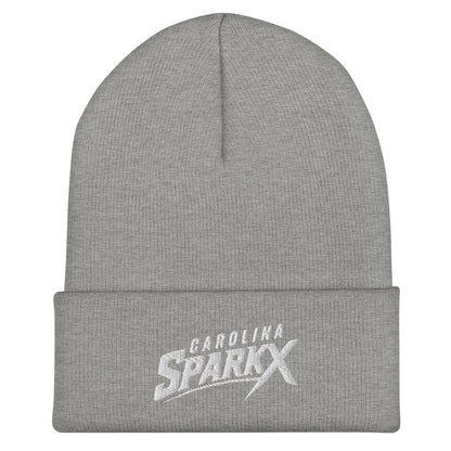 Cuffed Beanie | Carolina Sparkx | Vanguard Logo