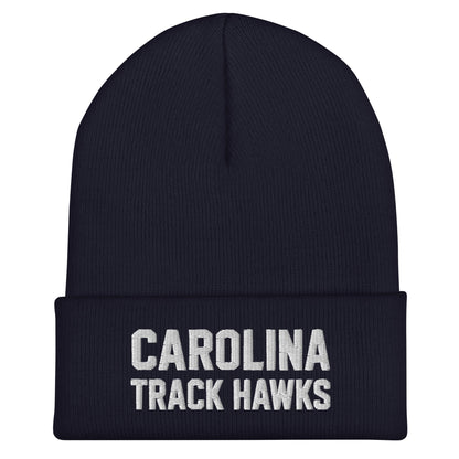 Cuffed Beanie | Carolina track Hawks | Crest Logo
