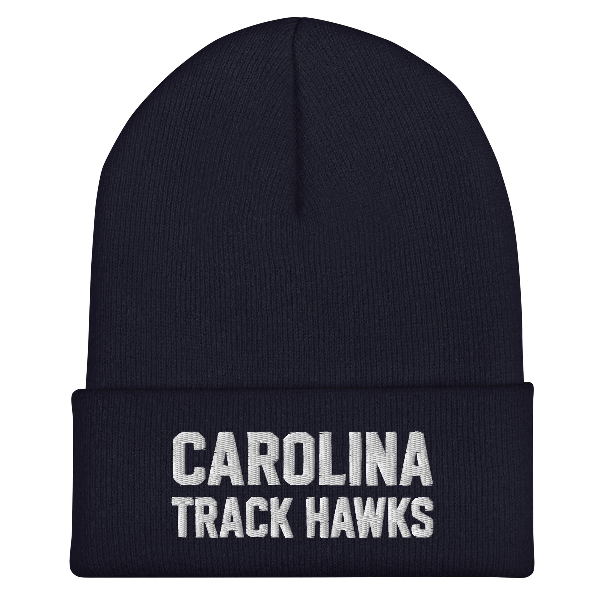 Cuffed Beanie | Carolina track Hawks | Crest Logo